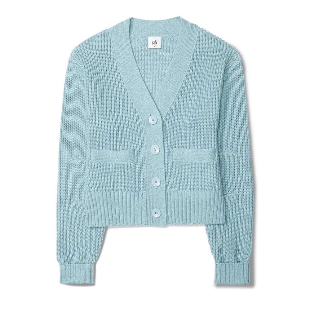 Cabi Blue Note Cardigan - Size Small